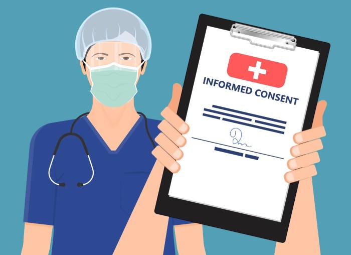 Informed consent clinical trials review